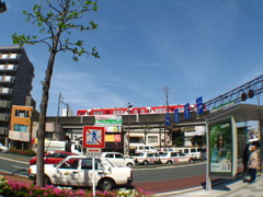 赤電の見える街