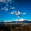 足柄峠から見た富士山