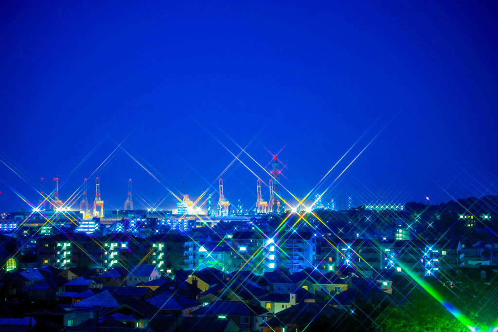 本牧山頂公園からの夜景