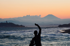 富士山大きいね～