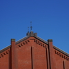 赤レンガ倉庫壁と屋根