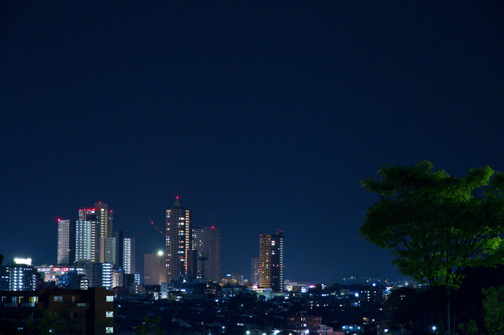 7D夜景（ISO3200）