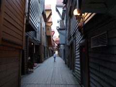 ベルゲンの路地