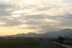 夕方の空