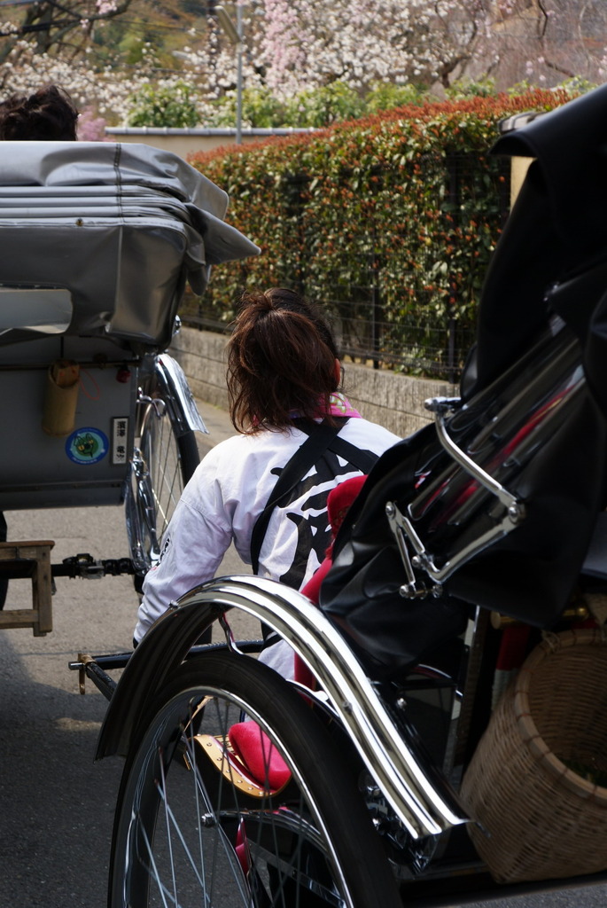 人力車のおねぃさん