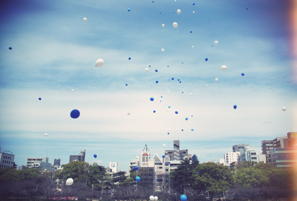 蒼空へのワンシーン