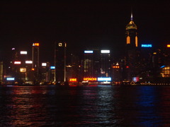 The night view of HongKong3