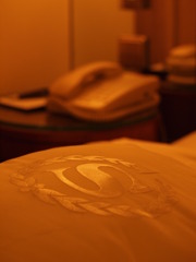 in the hotel