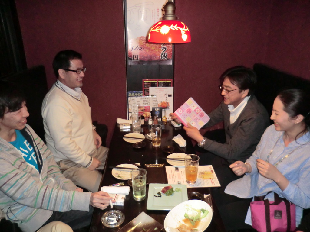 村岡さん高瀬さん送別会