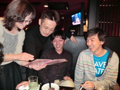 村岡さん高瀬さん送別会