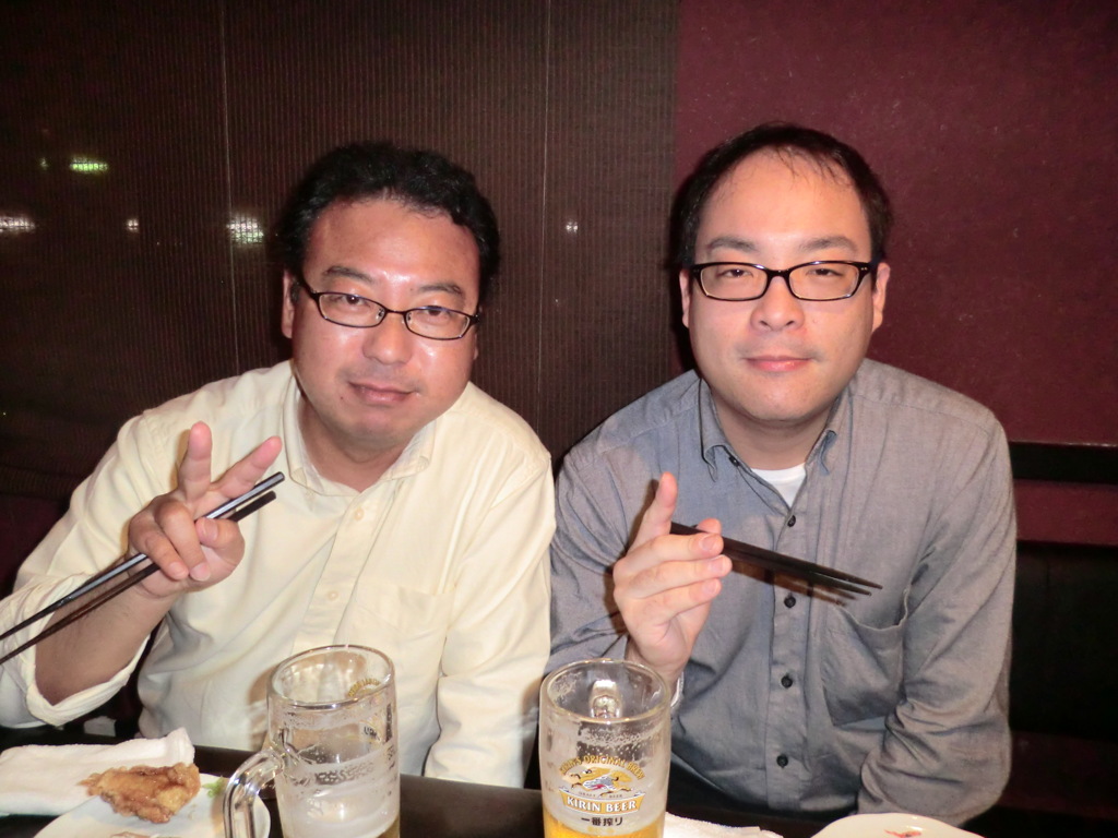 村岡さん高瀬さん送別会