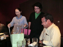 村岡さん高瀬さん送別会
