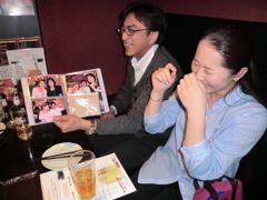 村岡さん高瀬さん送別会