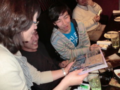村岡さん高瀬さん送別会