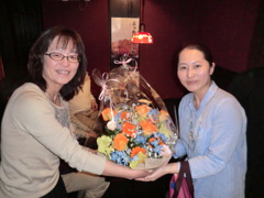 村岡さん高瀬さん送別会