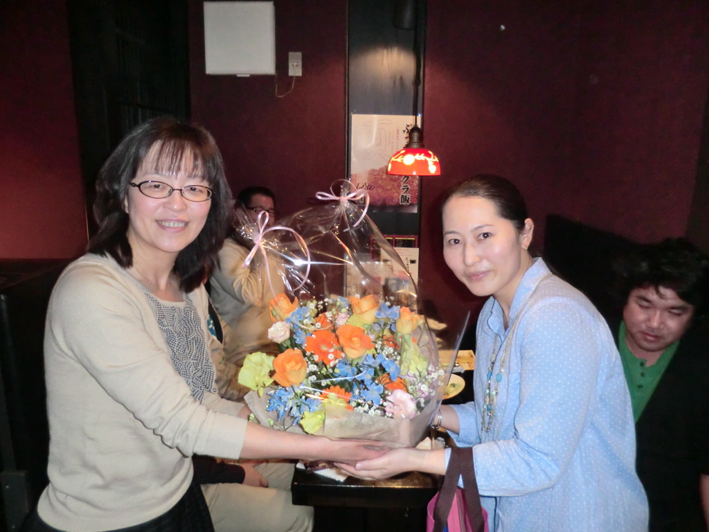 村岡さん高瀬さん送別会
