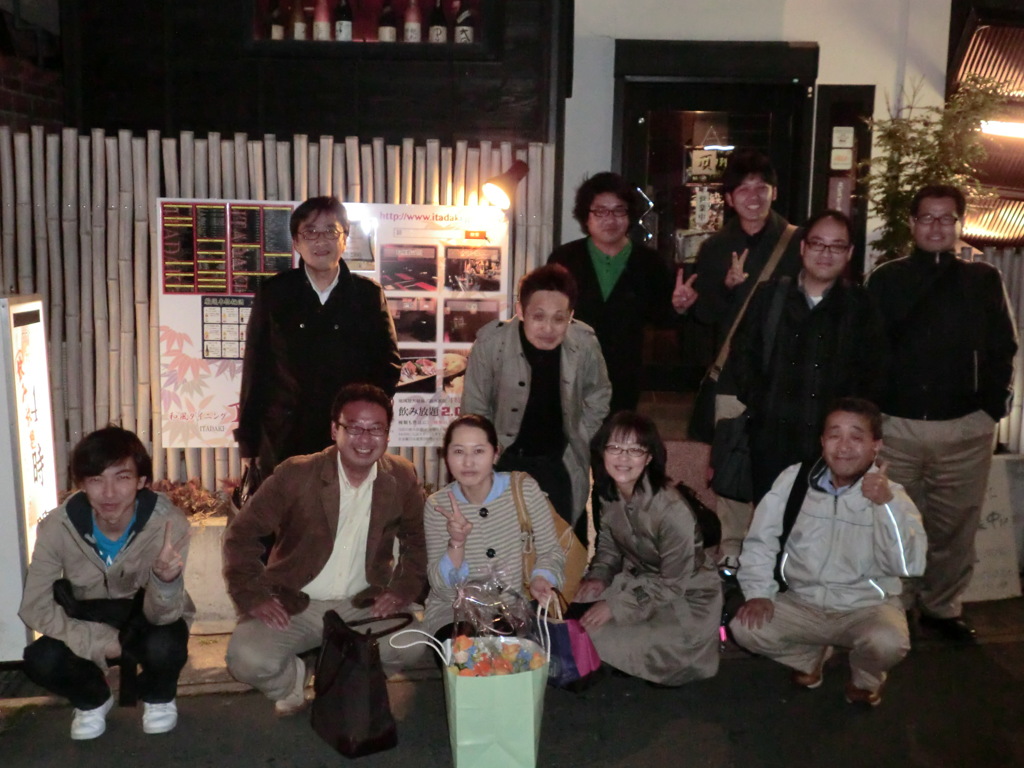 村岡さん高瀬さん送別会