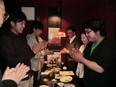 村岡さん高瀬さん送別会