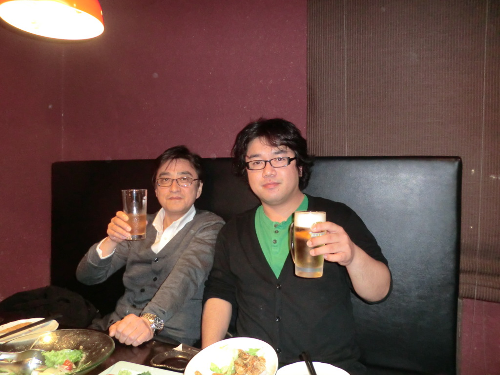 村岡さん高瀬さん送別会