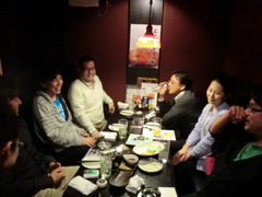 村岡さん高瀬さん送別会