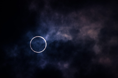 Gold ring solar eclipse I