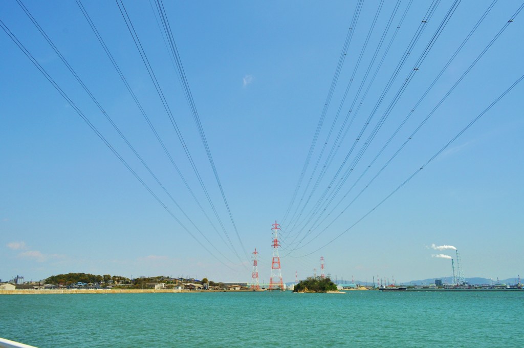 電線の圧倒感