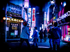 東京／池袋の歓楽街