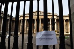 British Museum on Christmas