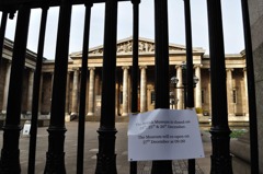 British Museum on Christmas