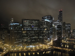 ホテルからの夜景