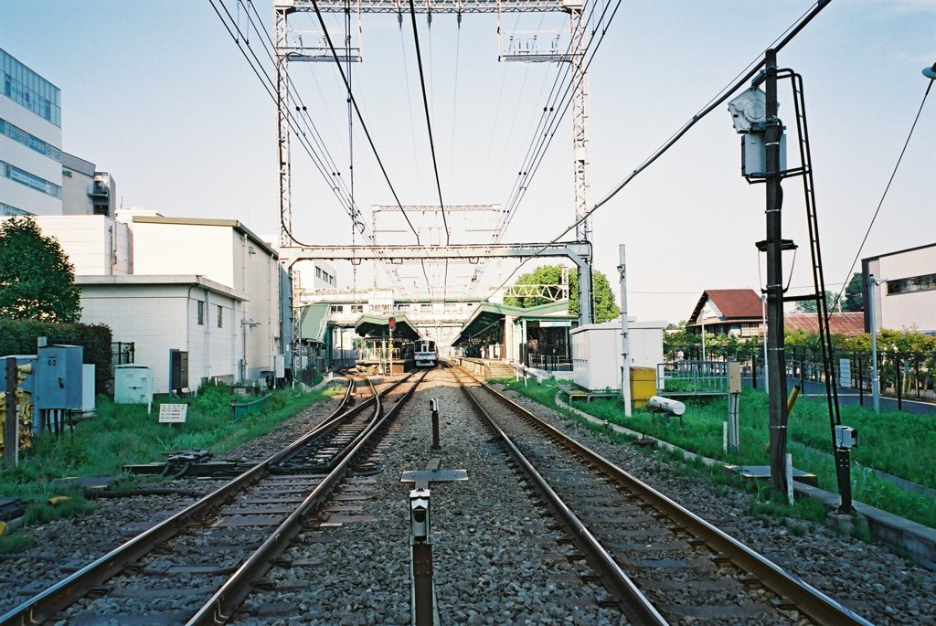 駅。