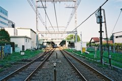 駅。