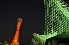 ポートタワーの夜景