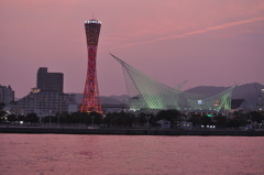 夕暮れ