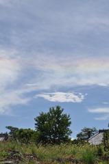 虹色の雲