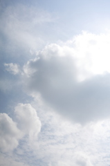 輝く空