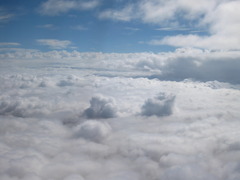 飛行機・雲