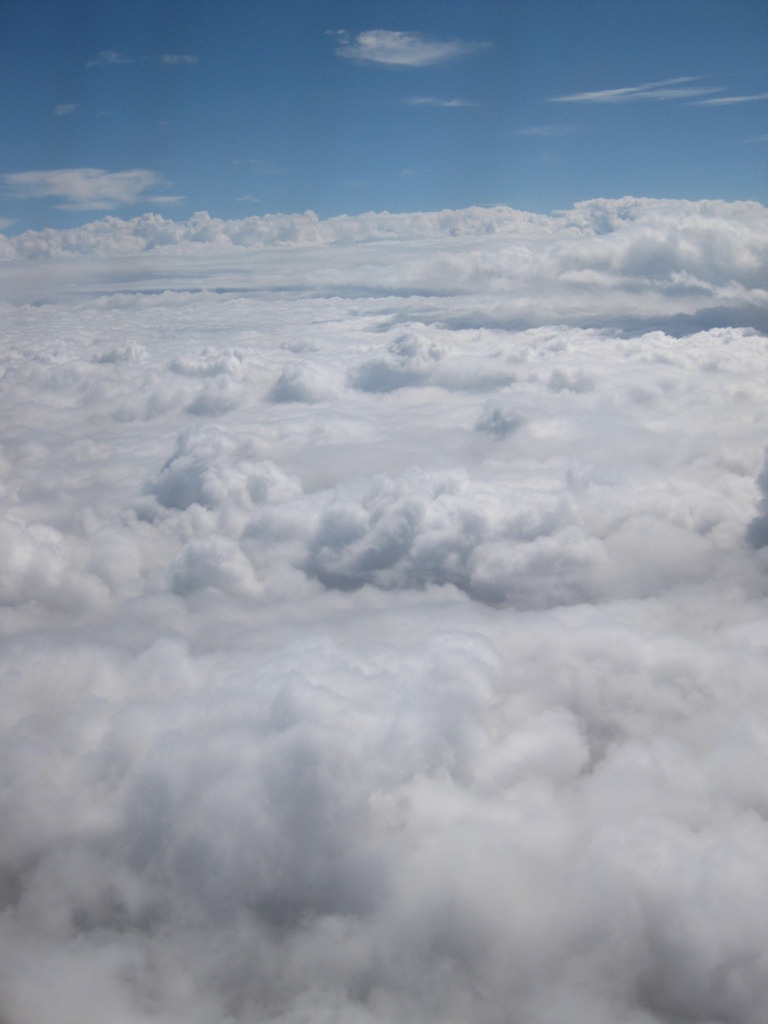 飛行機・雲