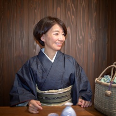 母から貰った大島紬
