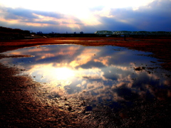 雨のち･･･晴れ。