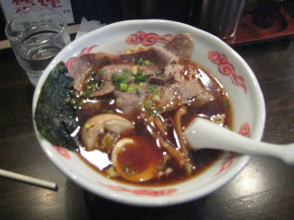 味は濃いめで
