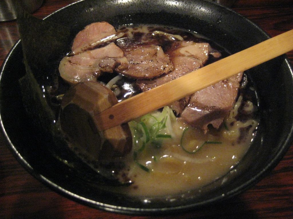 〆のラーメン