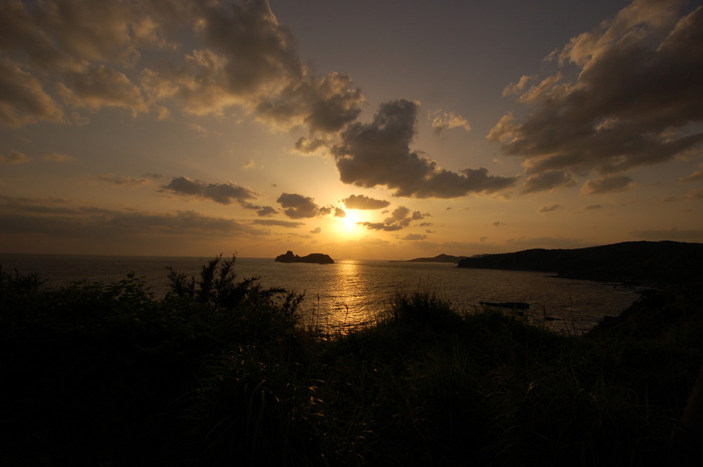 長崎_西出津の夕日２