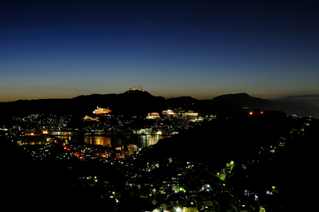 長崎_八景町から見る夜景