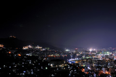 長崎_稲佐山を見る夜景（県道237号出雲町付近）