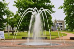 公園の噴水