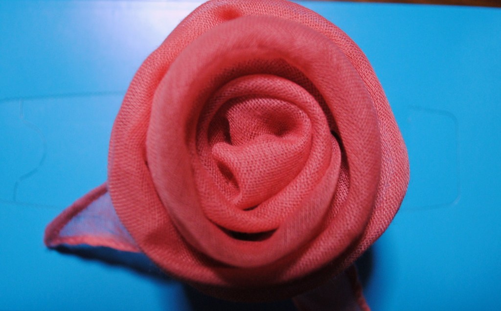 スカーフの薔薇
