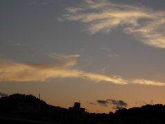 ９月１６日　夕日