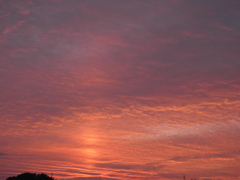 016　１０月１５日　夕日