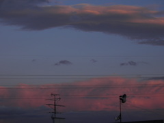 ９月１６日　夕日
